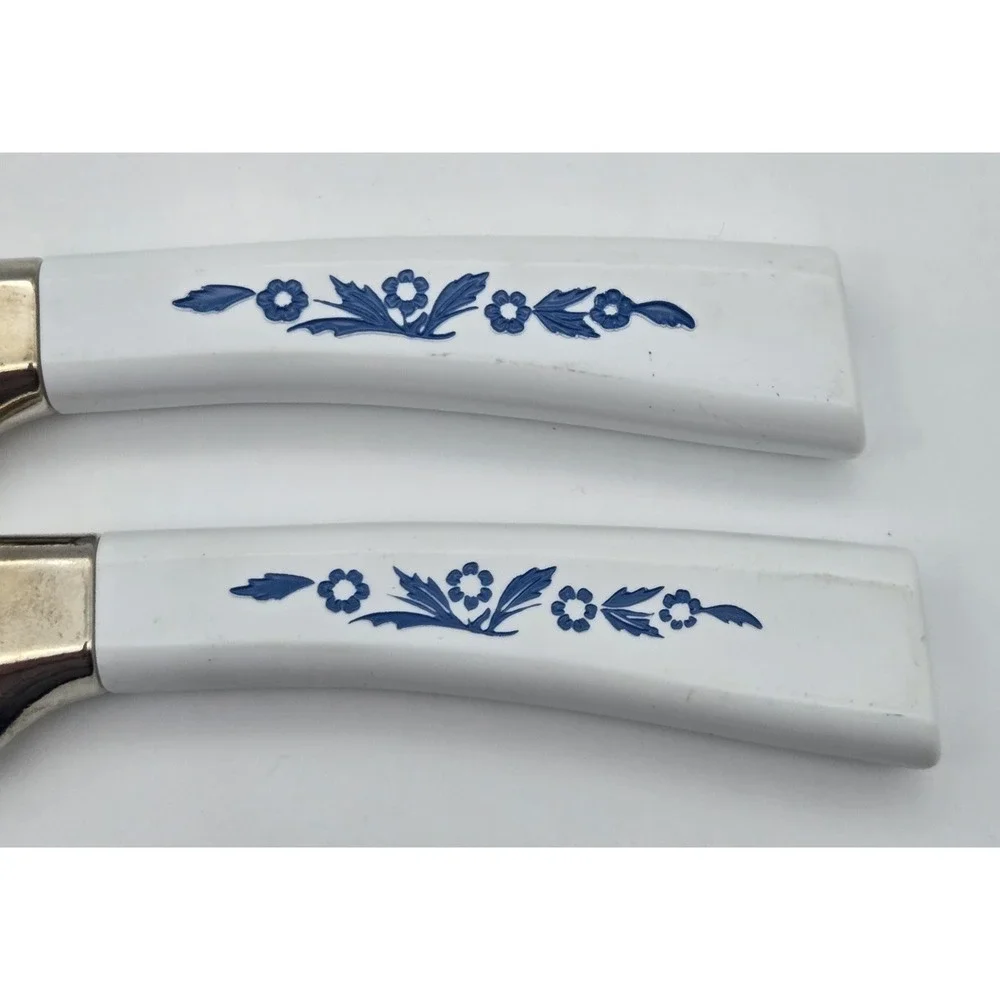 Sheffield English Blades Utility Knife Set 2 Stainless Serrated Cornflower Blue‎